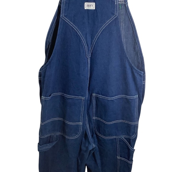 Liberty Y2K Blue Denim Overalls Barn - Picture 7 of 9